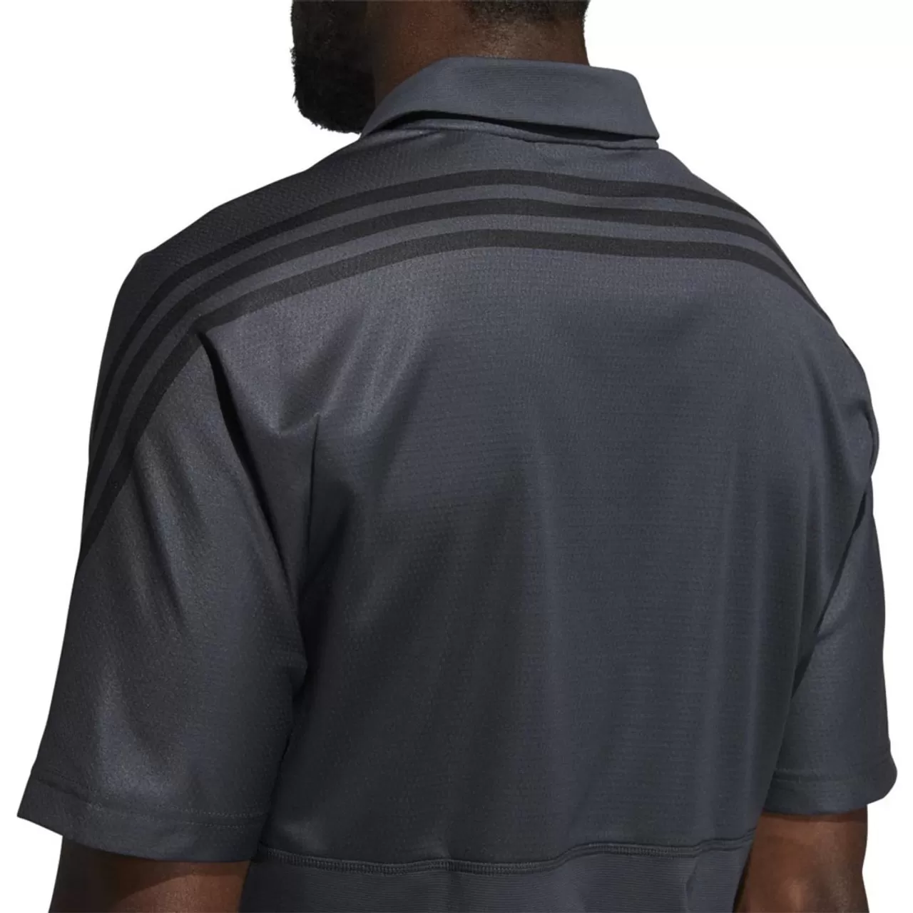 ADIDAS HEAT.RDY 3-Stripe Polo - Image 3