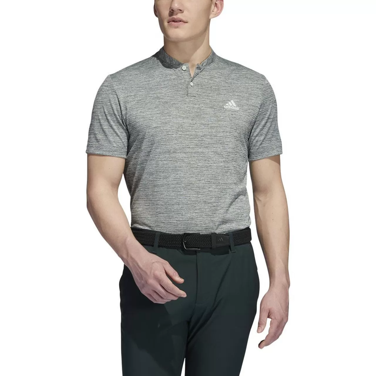 ADIDAS Texture Stripe Polo - Image 9