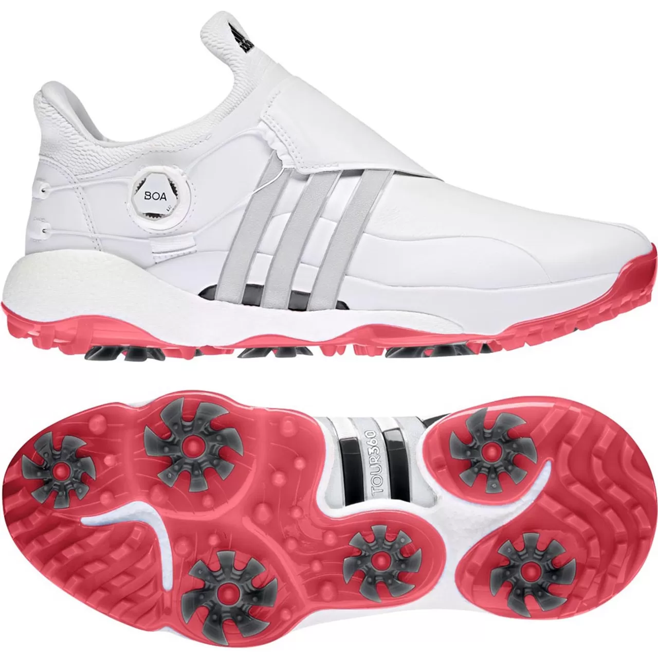 ADIDAS Men's Tour360 22 BOA Golf Shoes - Image 6