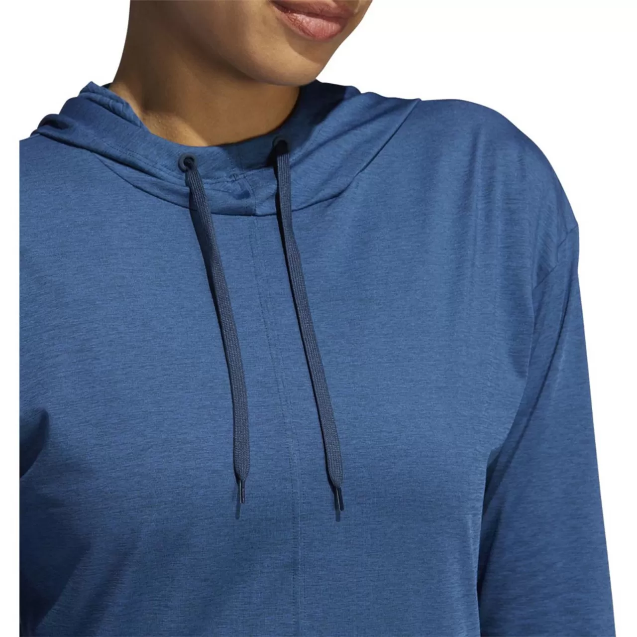 ADIDAS Women's Essentials Heathered Hoodie - Image 3
