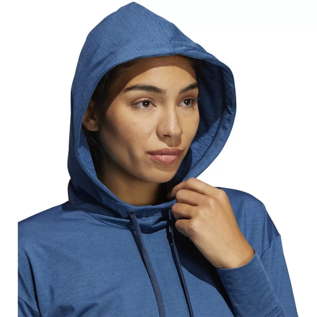 ADIDAS Women's Essentials Heathered Hoodie - Image 4