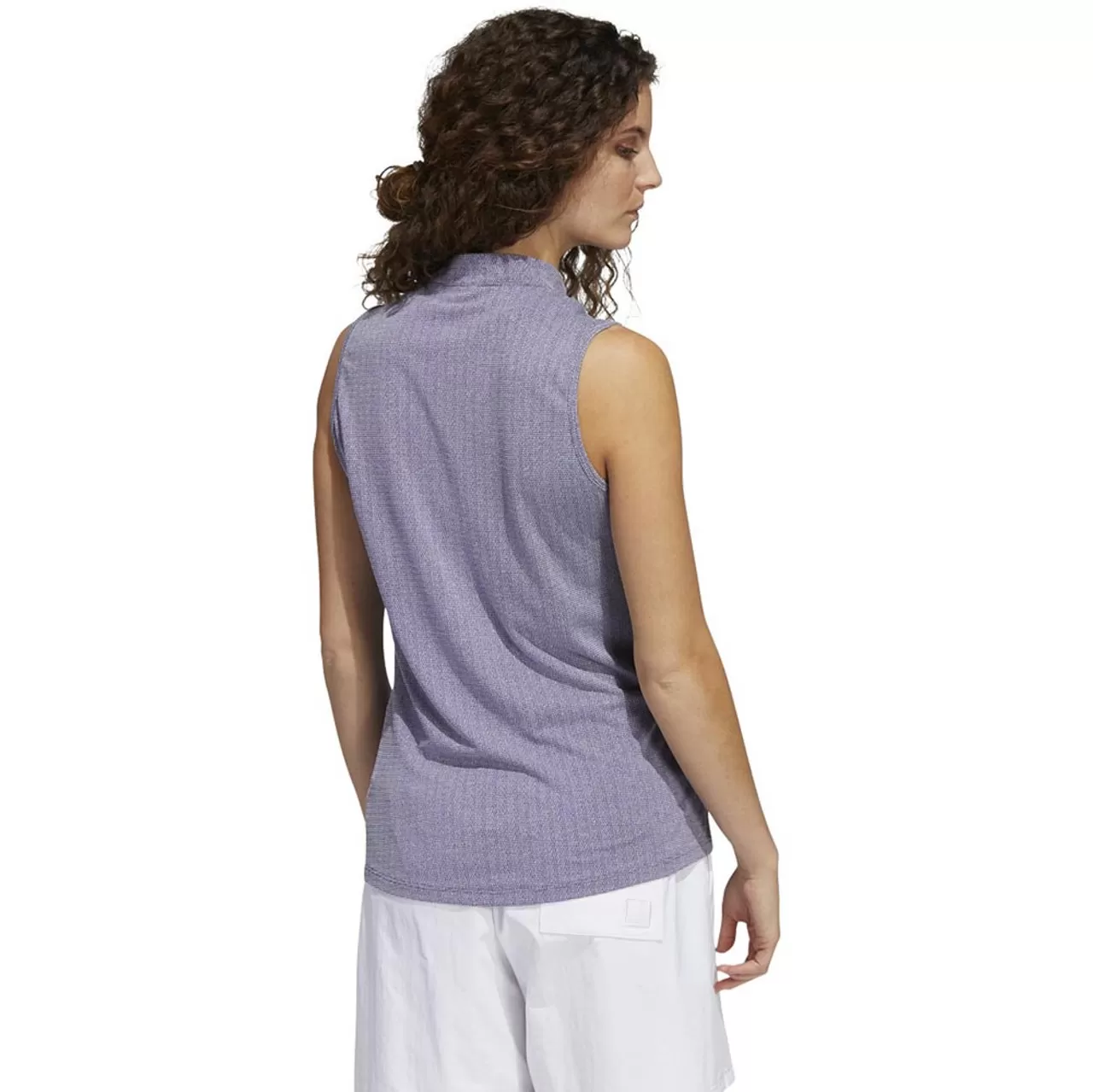 ADIDAS Women's Essentials Sleeveless Polo - Image 6