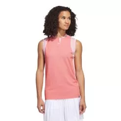 ADIDAS Women's Primeknit Sleeveless Polo