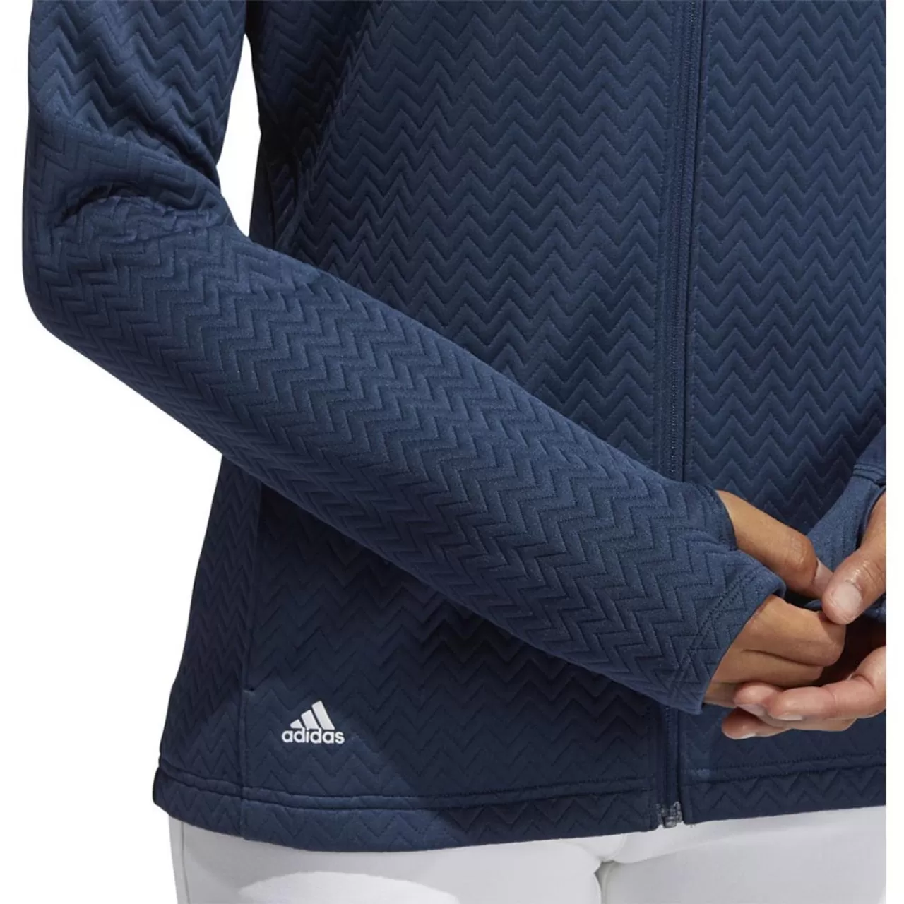 ADIDAS Women's Textured Layer Jacket - Image 11
