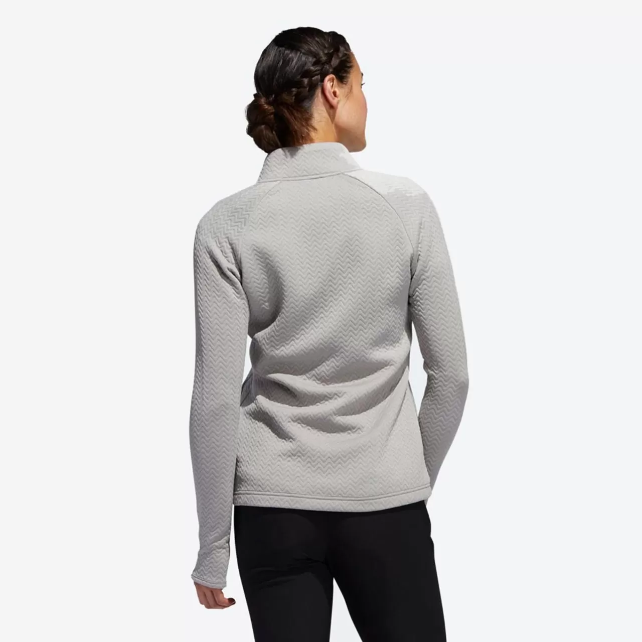 ADIDAS Women's Textured Layer Jacket - Image 2