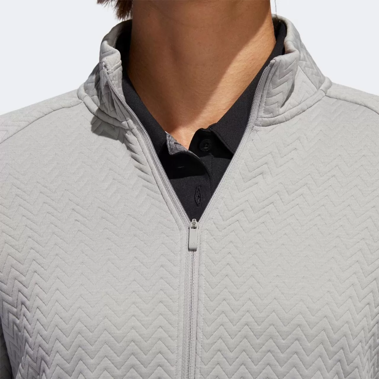 ADIDAS Women's Textured Layer Jacket - Image 4