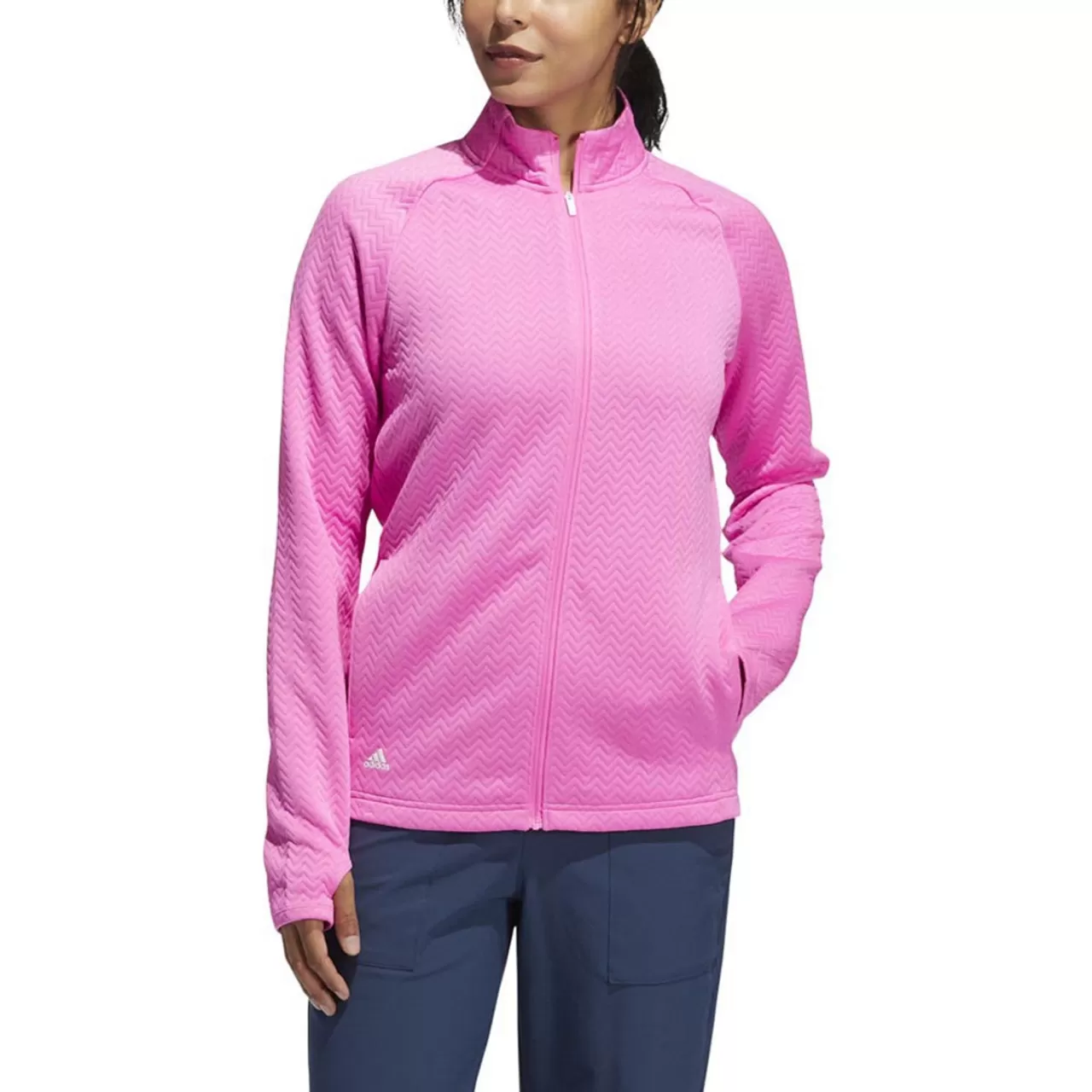 ADIDAS Women's Textured Layer Jacket - Image 17