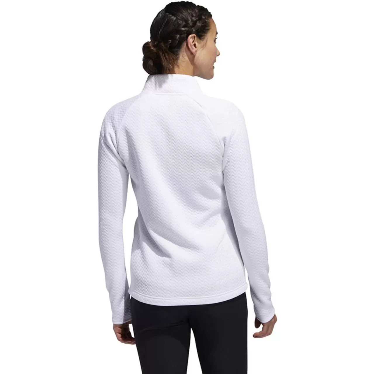 ADIDAS Women's Textured Layer Jacket - Image 6