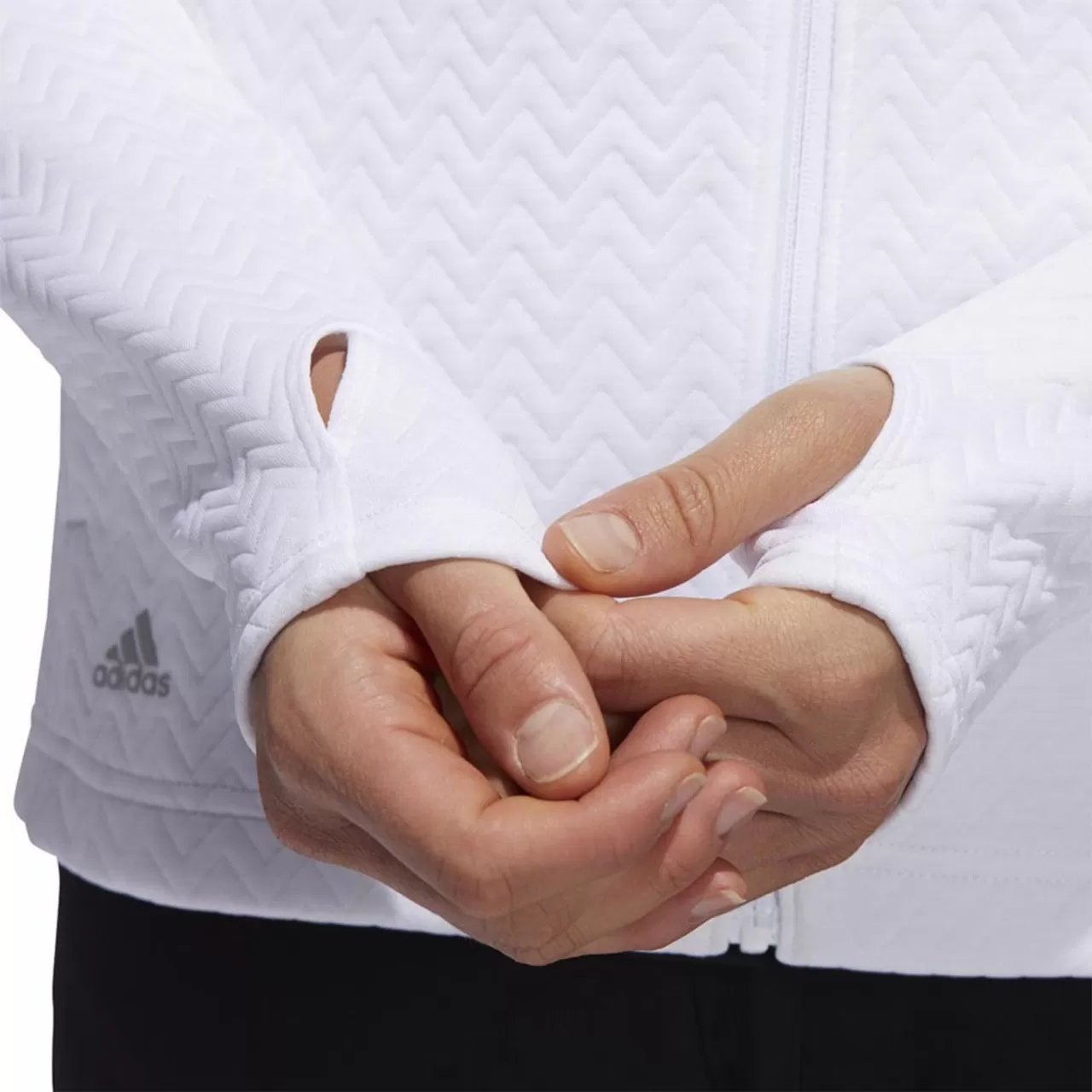 ADIDAS Women's Textured Layer Jacket - Image 7
