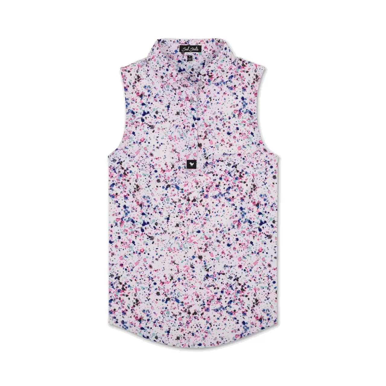 Women's Paint Splatter 3 Polo