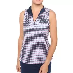 Women's Reversible Sleeveless Polo