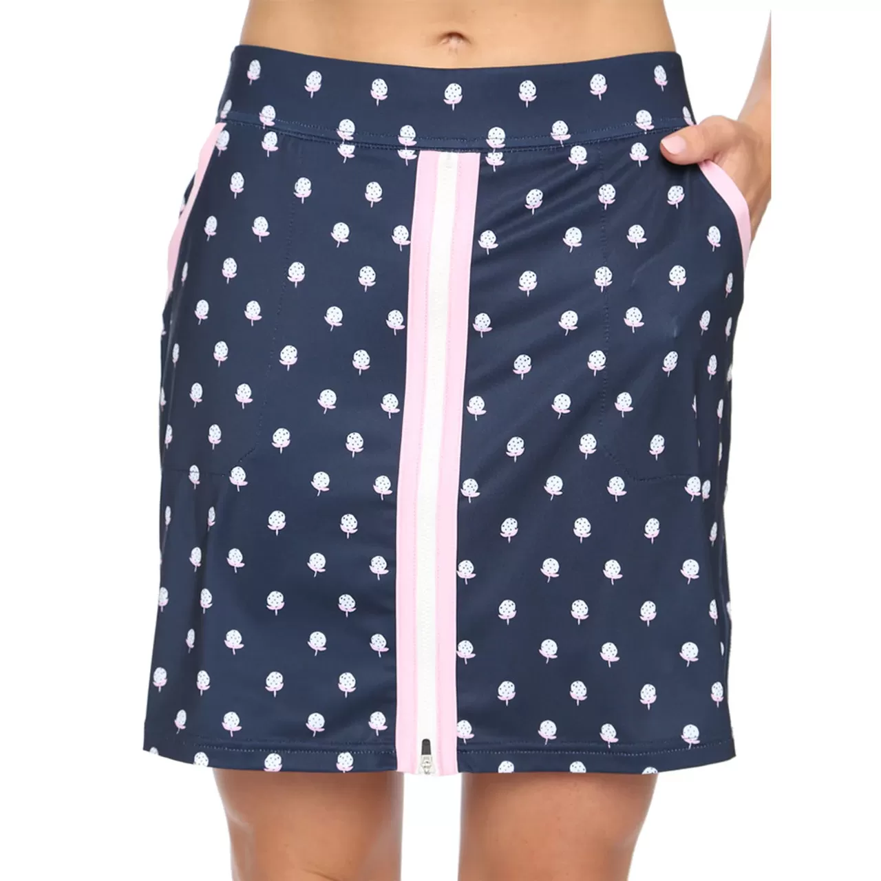 Women's Zip Front Skort