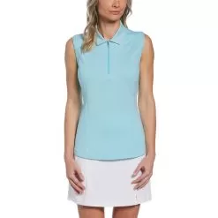 Callaway Women's Tonal Heather Sleeveless Polo