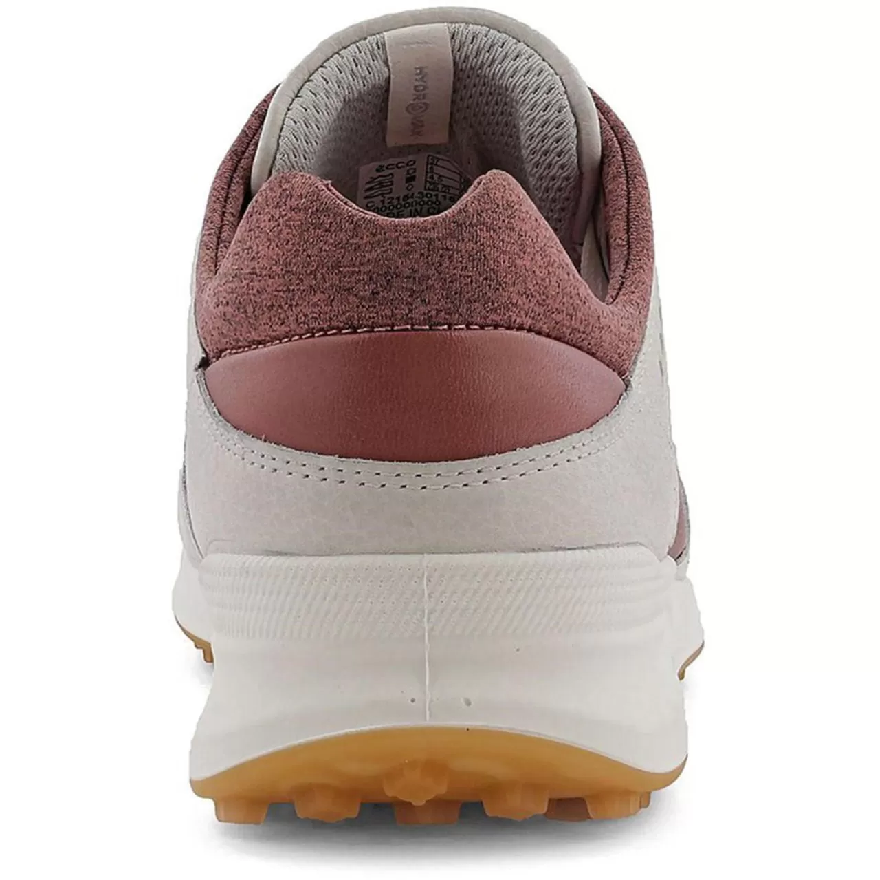 ECCO Women's Street Retro Golf Shoes - White/Quarry - Image 5