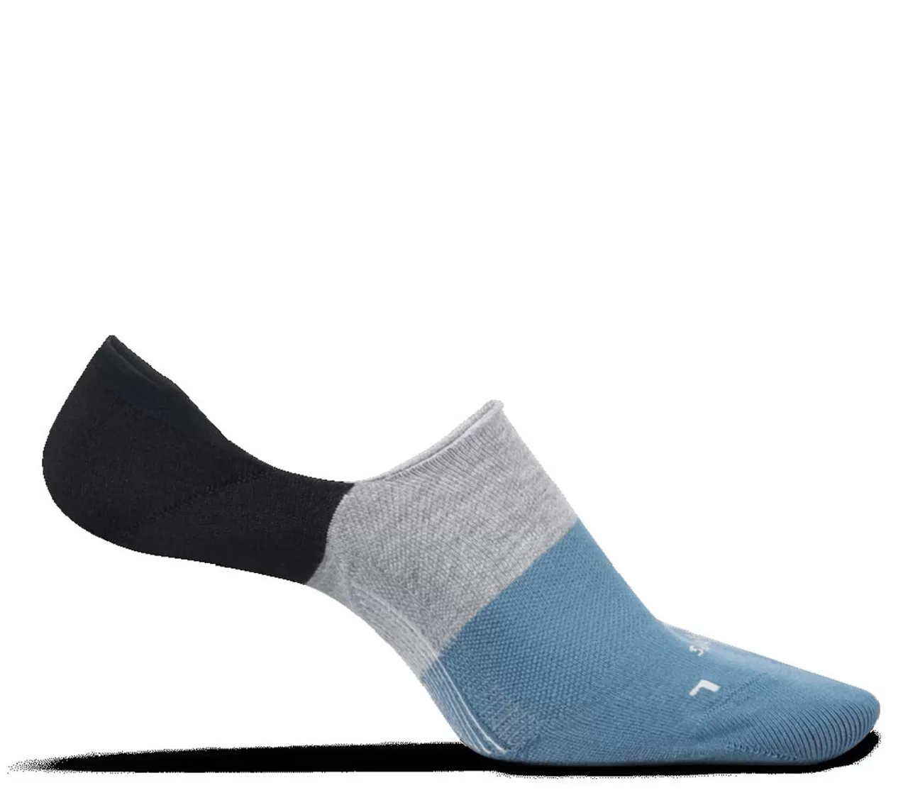 Feetures Everyday No Show Colorblock Sock - Image 2