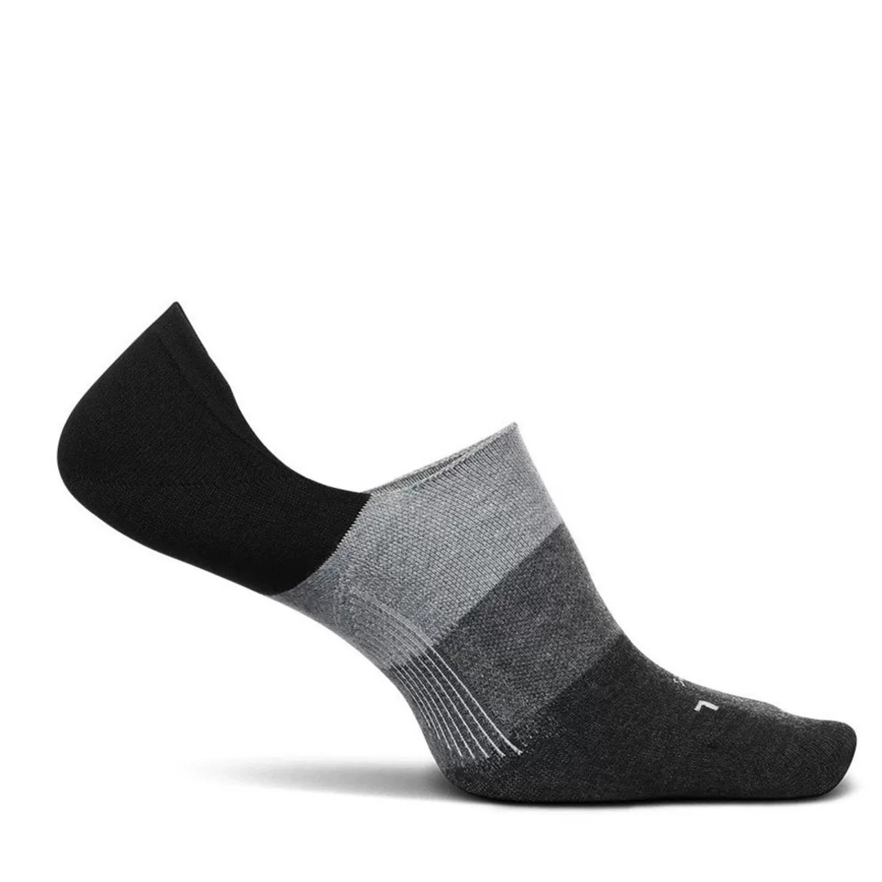 Feetures Everyday No Show Hidden Stripe Sock - Image 3