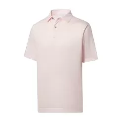 FootJoy Lisle Bead Chain Print Self Collar Polo