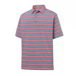 FootJoy Lisle Traditional Stripe Self Collar Polo