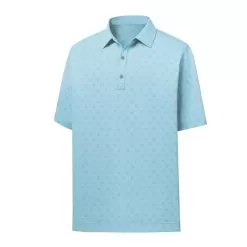 FootJoy Lisle Weather Print Self Collar Polo