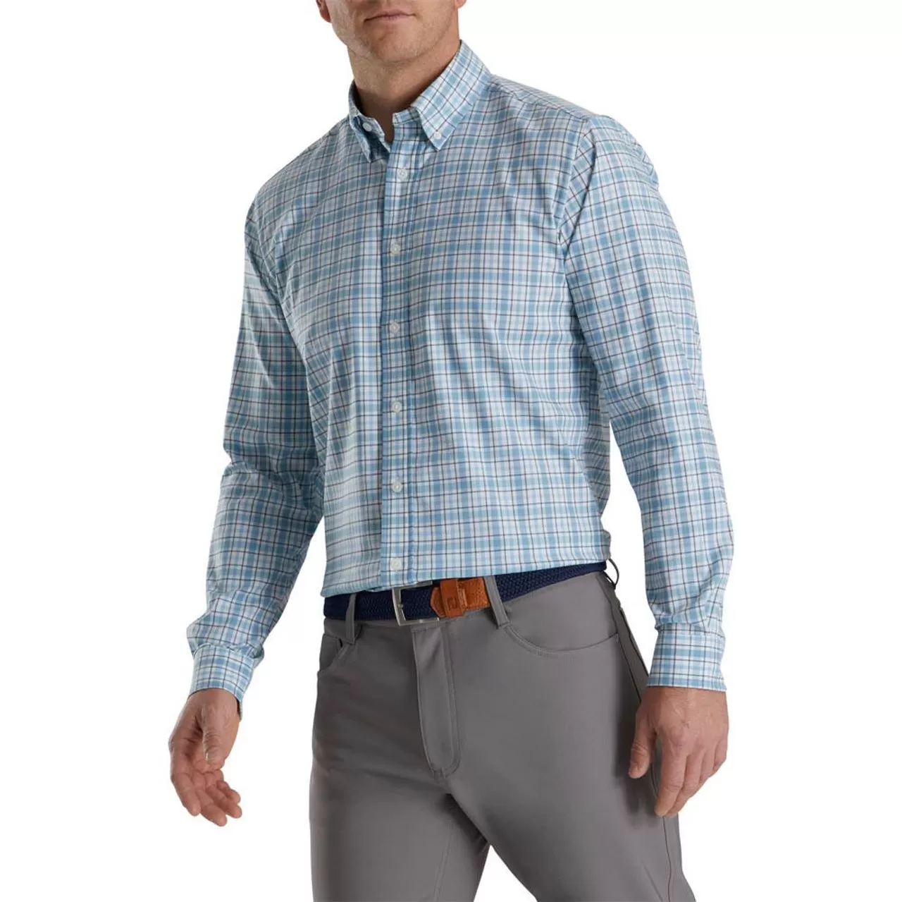FootJoy Super Soft Woven Plaid Shirt - Image 17