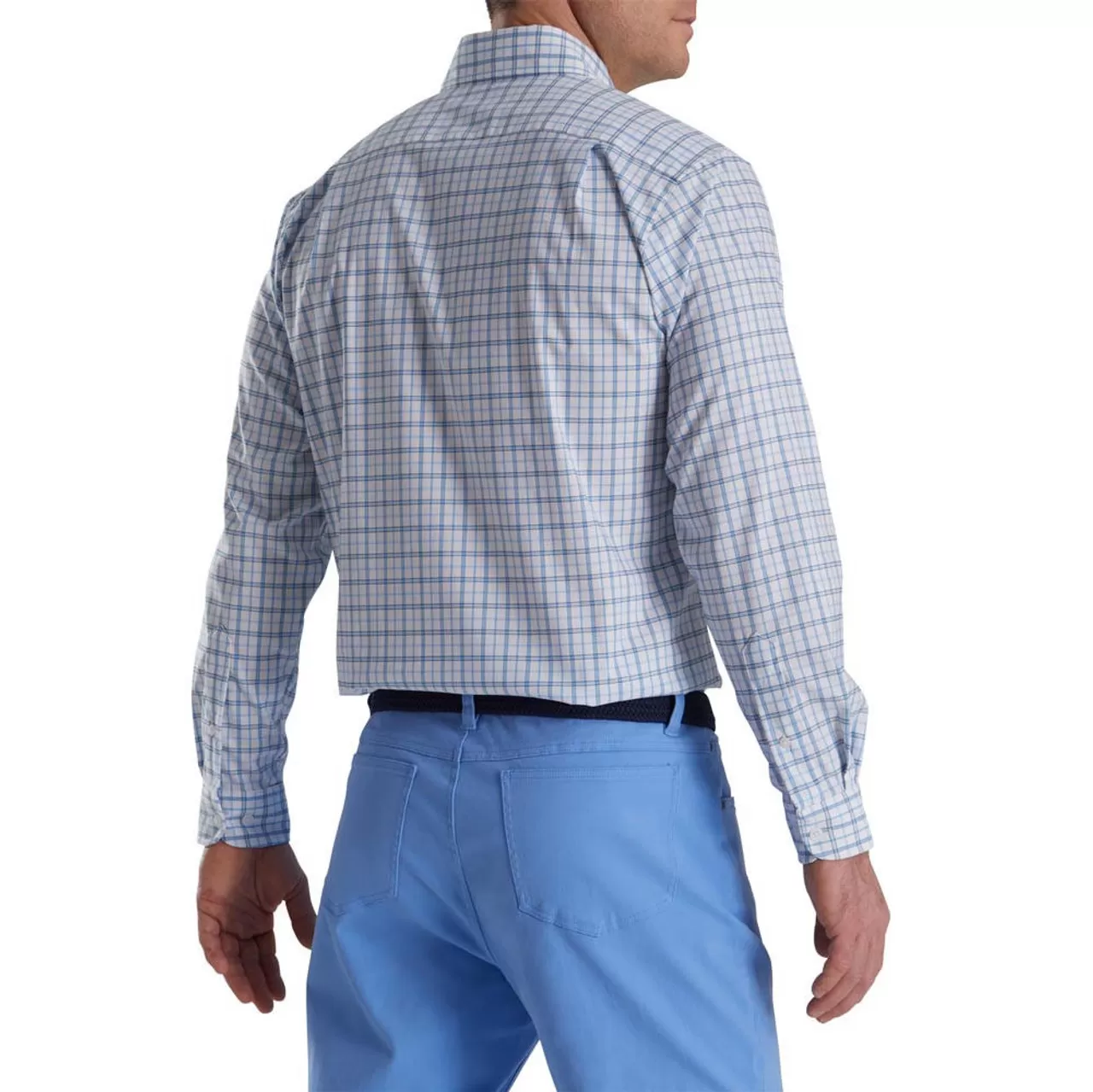 FootJoy Super Soft Woven Plaid Shirt - Image 6