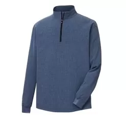 FootJoy Tonal Print Woven 1/4 Zip