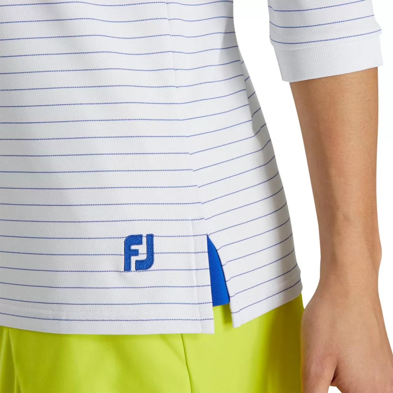 FootJoy Women's 3/4 Sleeve Pinstripe Hoodie - Image 8