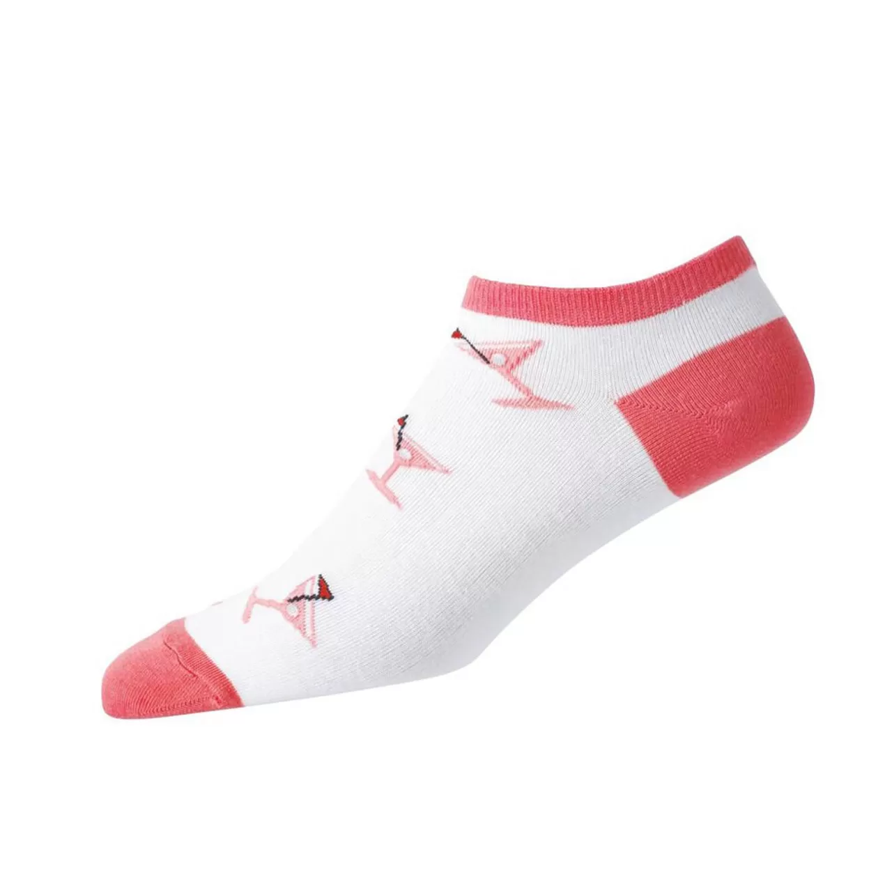 FootJoy Women's ComfortSof Low Cut Martini Print Fashion Sock - Image 3