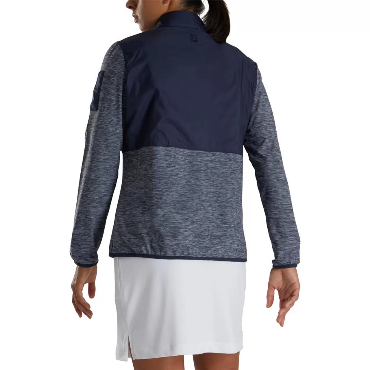 FootJoy Women's Full-Zip Space Dye Mid-Layer - Image 6