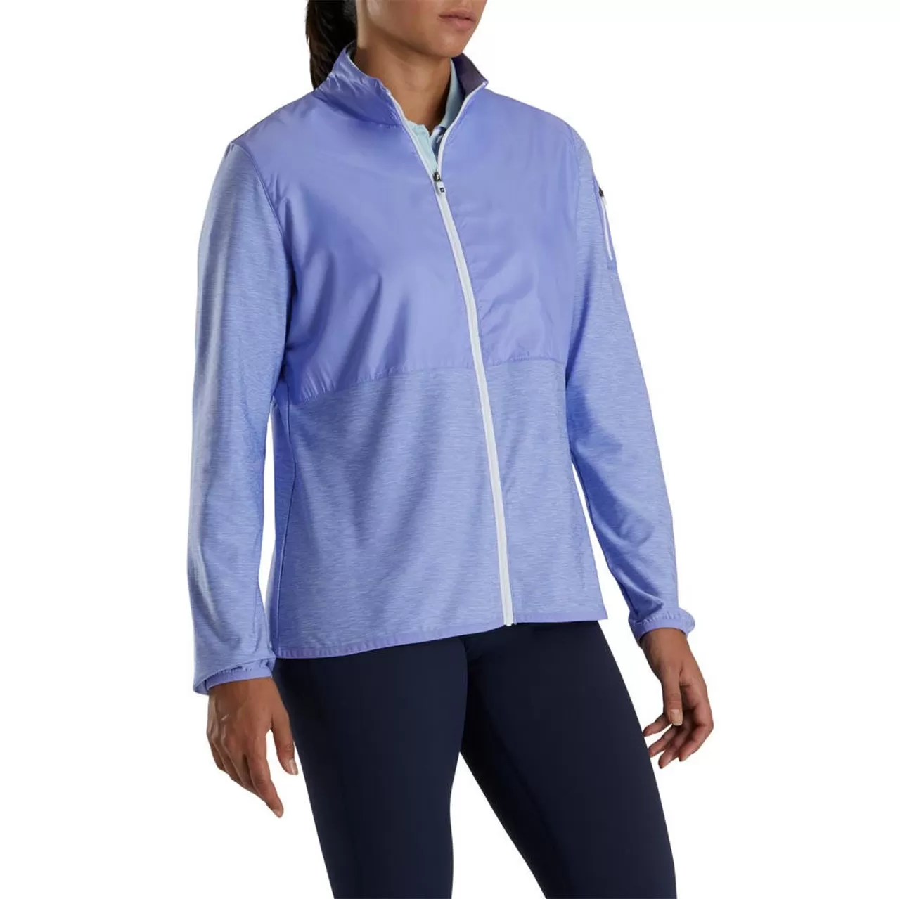 FootJoy Women's Full-Zip Space Dye Mid-Layer - Image 11