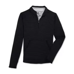 FootJoy Women's Half-Zip Tonal Stripe Mid-Layer