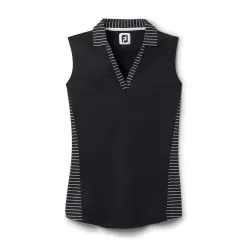 FootJoy Women's Open Placket Sleeveless Polo