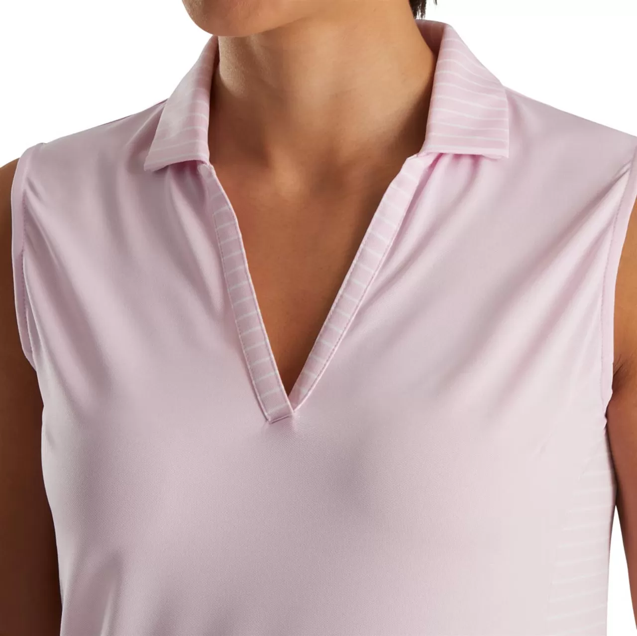 FootJoy Women's Open Placket Sleeveless Polo - Image 15