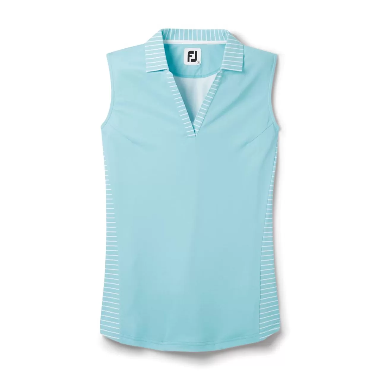 FootJoy Women's Open Placket Sleeveless Polo - Image 5