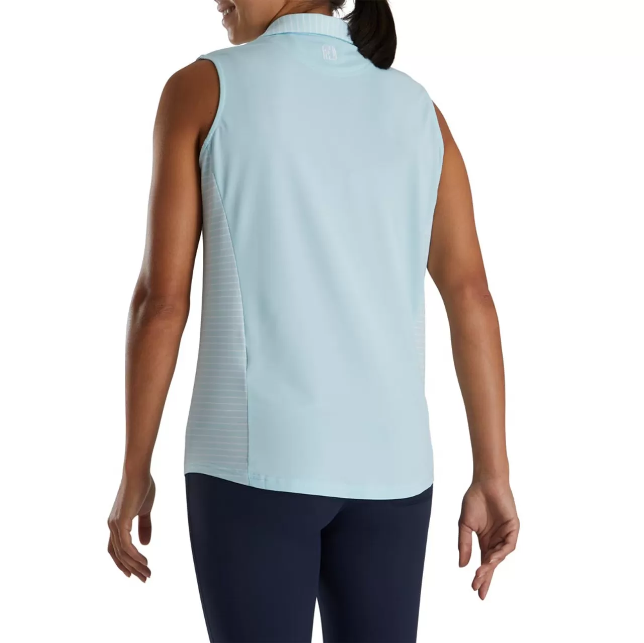 FootJoy Women's Open Placket Sleeveless Polo - Image 7