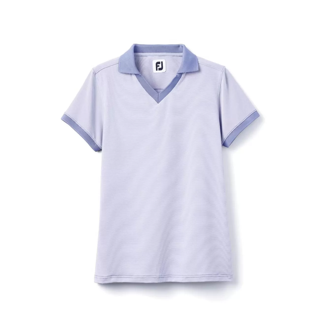 FootJoy Women's Stretch Lisle End On End Open Collar Polo - Image 5