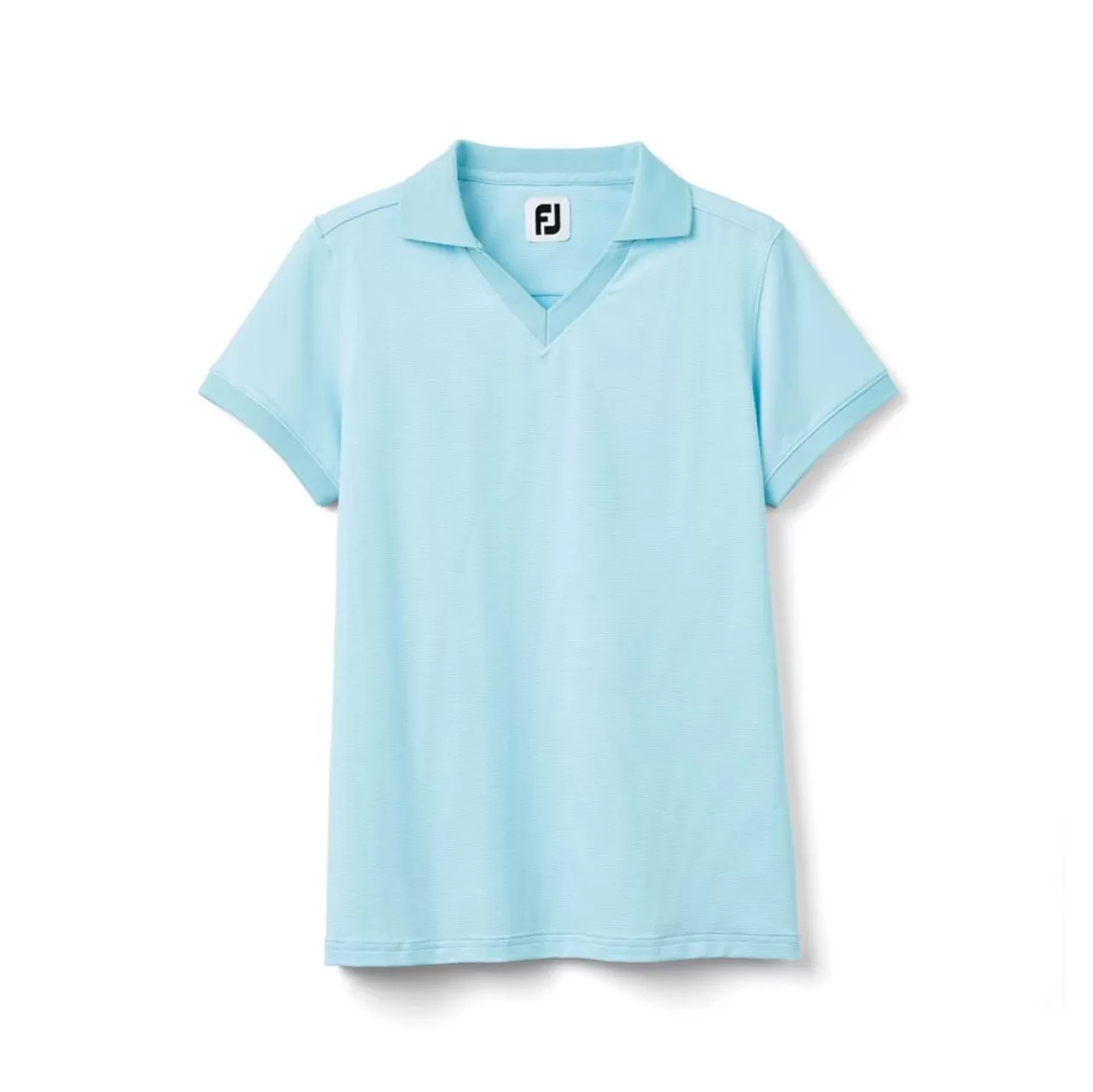 FootJoy Women's Stretch Lisle End On End Open Collar Polo - Image 2