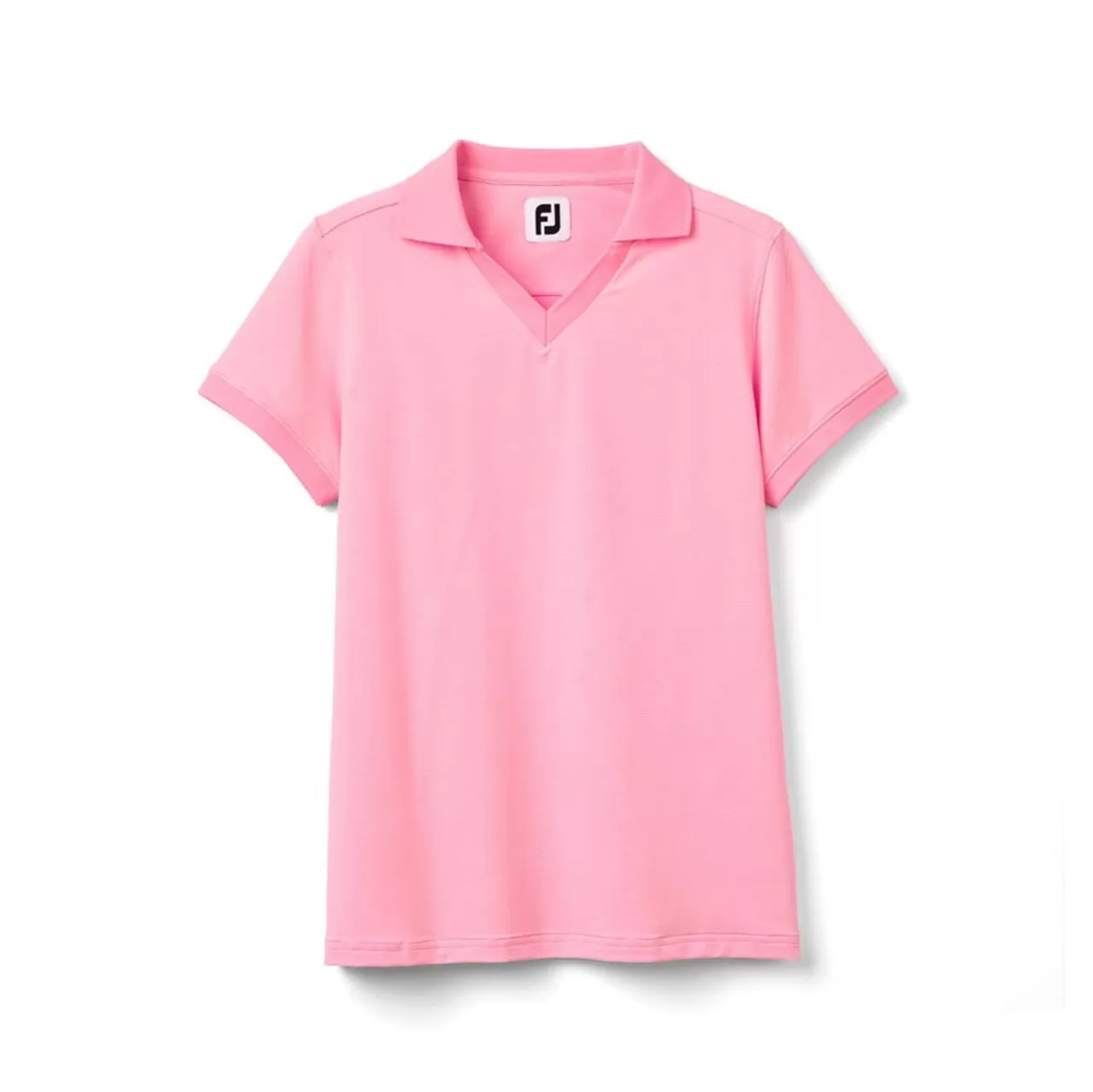 FootJoy Women's Stretch Lisle End On End Open Collar Polo - Image 4