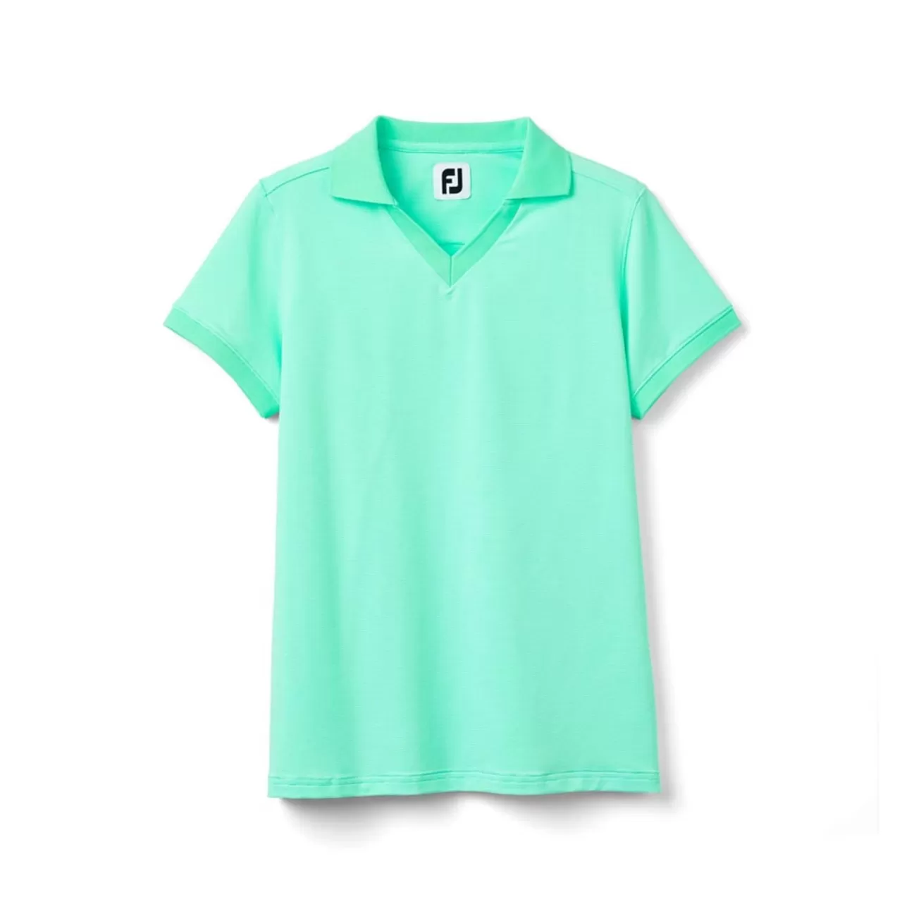 FootJoy Women's Stretch Lisle End On End Open Collar Polo - Image 3