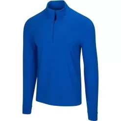 Greg Norman Heathered 1/4 Zip Mock