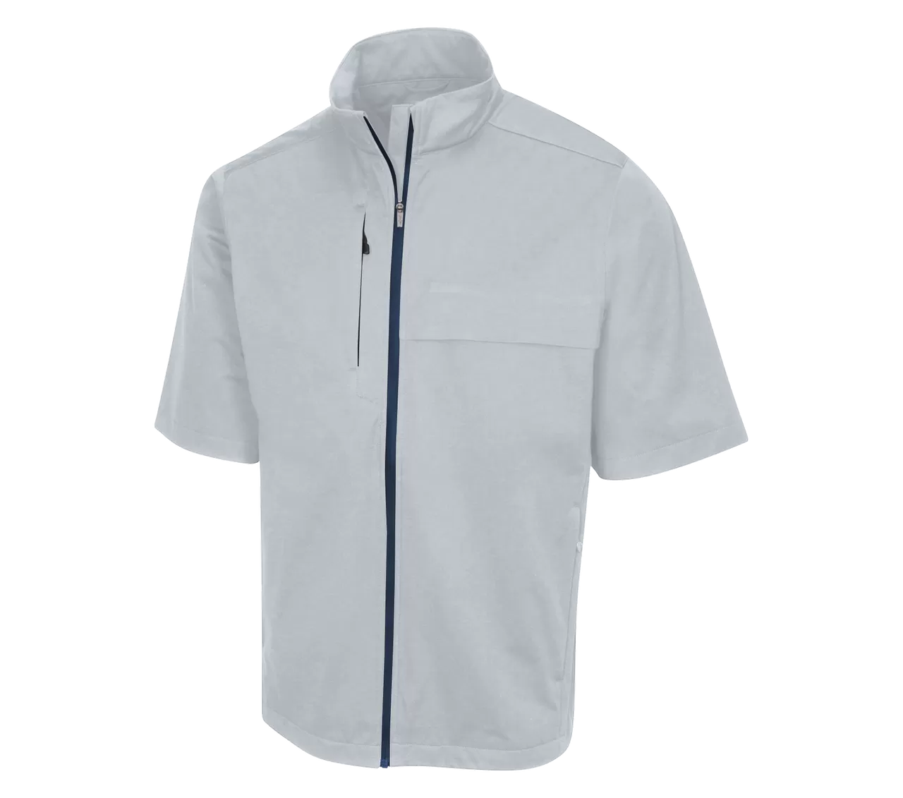 Greg Norman Weatherknit Short Sleeve Full-Zip Jacket - Image 3