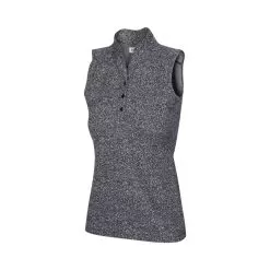 Greg Norman Women's Heathered Dot Sleeveless Polo