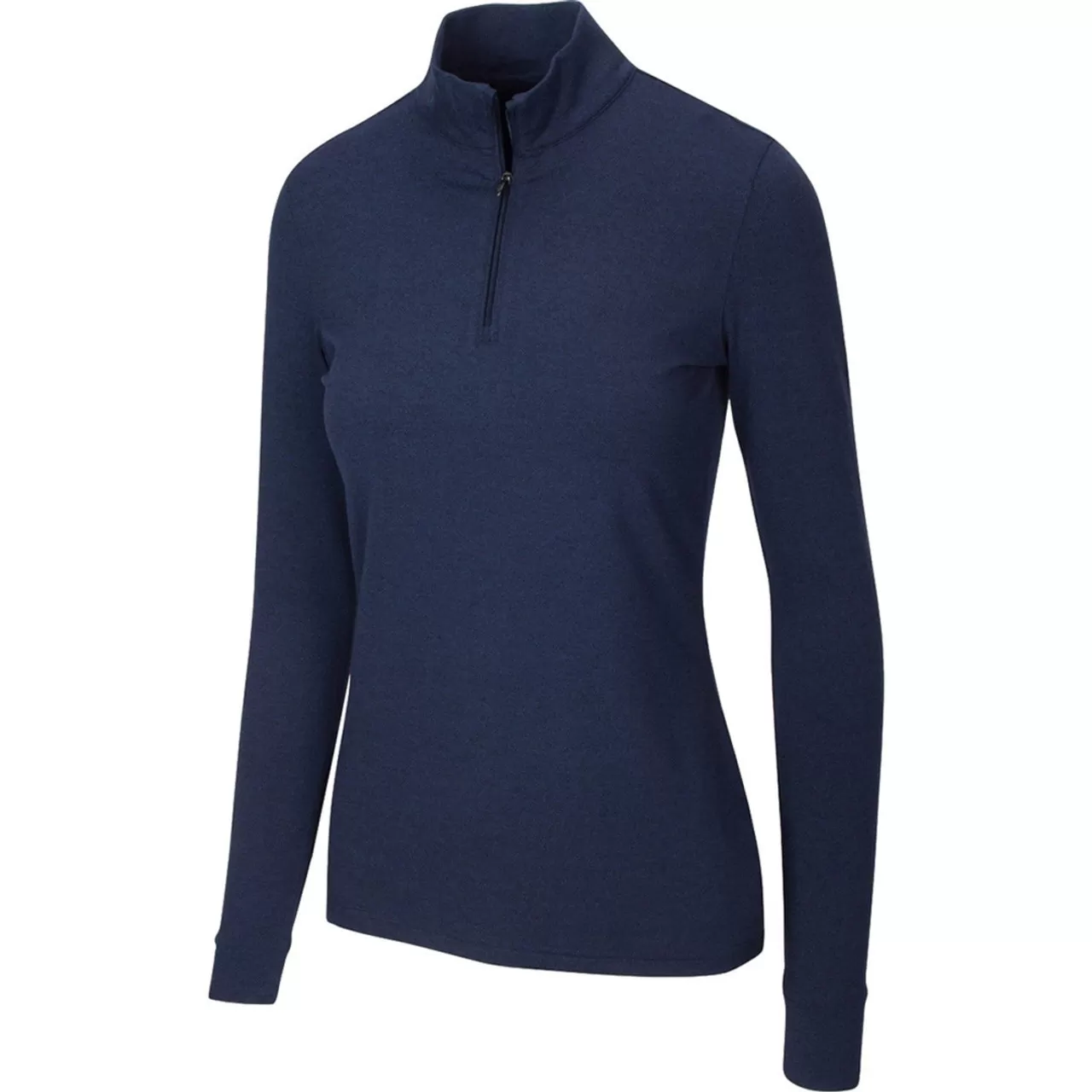 Greg Norman Women's Peached Heather 1/4 Zip - Image 6
