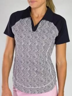 Jo Tech Polo - Herringbone