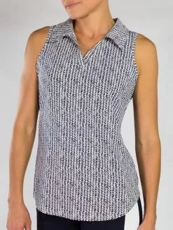 Tech Cutaway Polo - Herringbone