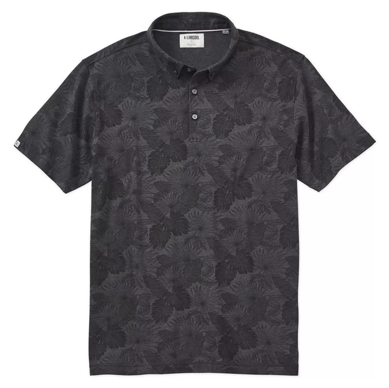 Anza Floral Print Polo