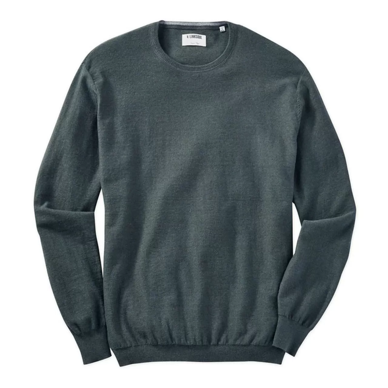 Cotton Cashmere Crew Sweater - Image 3