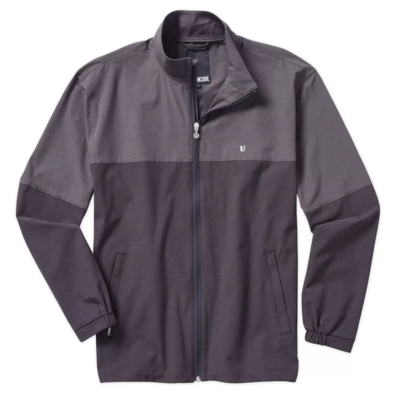 Full-Zip Color Block Windbreaker