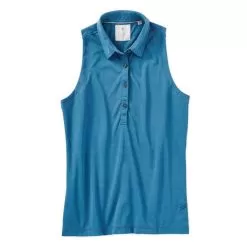 Women's Cotton Sleeveless Polo
