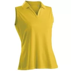 Luster Sleeveless Polo - Plus Size